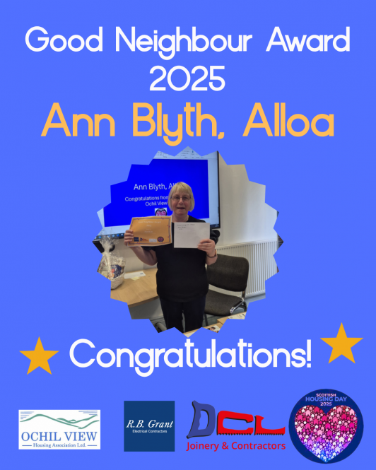 Good Neighbour Award Winner